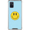 Blue Happy Face Galaxy A71 5G Clear Case