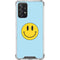 Blue Happy Face Galaxy A72 5G Clear Case