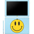Blue Happy Face Galaxy Book 12in Skin