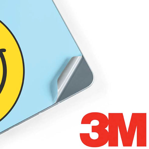 Blue Happy Face Galaxy Book 12in Skin