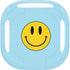 Blue Happy Face Galaxy Buds Live Skin