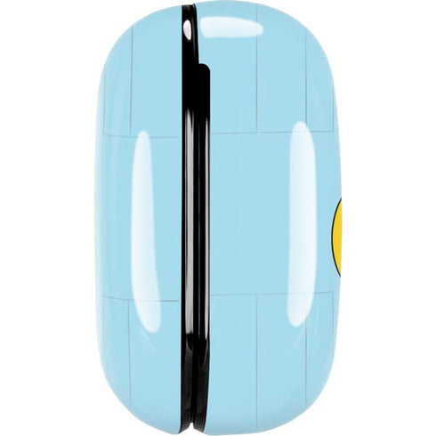 Blue Happy Face Galaxy Buds Live Skin