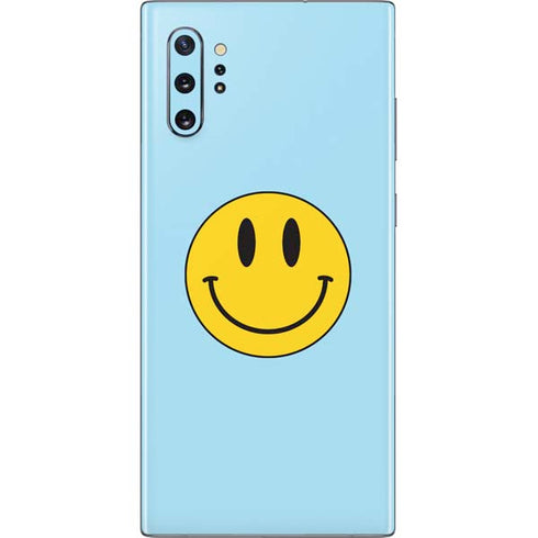 Blue Happy Face Galaxy Note 10 Plus Skin