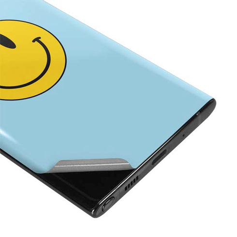 Blue Happy Face Galaxy Note 10 Plus Skin