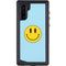 Blue Happy Face Galaxy Note 10 Waterproof Case