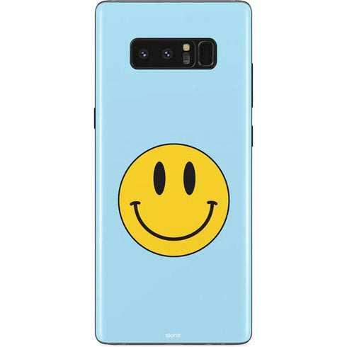 Blue Happy Face Galaxy Note 8 Skin