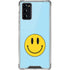 Blue Happy Face Galaxy Note20 5G Clear Case