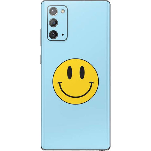 Blue Happy Face Galaxy Note20 5G Skin