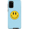 Blue Happy Face Galaxy S20 Plus Pro Case