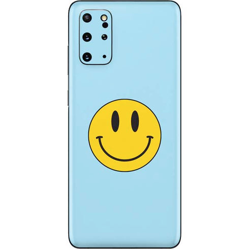 Blue Happy Face Galaxy S20 Plus Skin