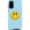 Blue Happy Face Galaxy S20 Pro Case