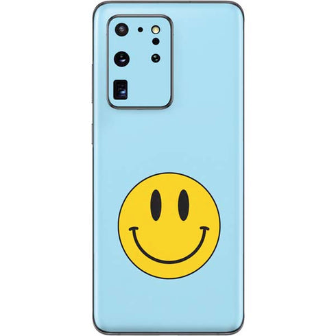 Blue Happy Face Galaxy S20 Ultra 5G Skin