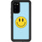 Blue Happy Face Galaxy S20 Waterproof Case
