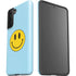 Blue Happy Face Galaxy S21 FE Pro Case