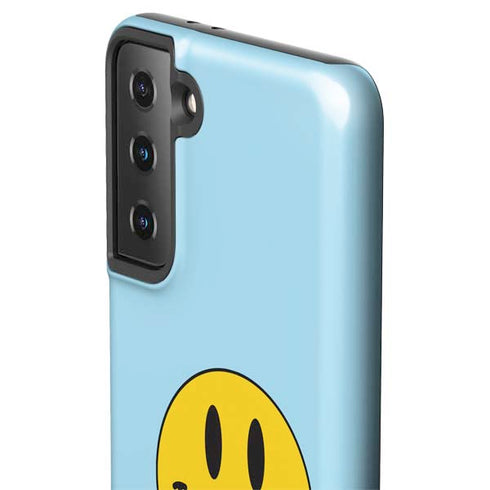 Blue Happy Face Galaxy S21 Plus 5G Pro Case