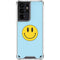 Blue Happy Face Galaxy S21 Ultra 5G Clear Case