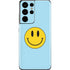 Blue Happy Face Galaxy S21 Ultra 5G Skin