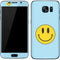 Blue Happy Face Galaxy S7 Skin
