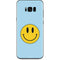 Blue Happy Face Galaxy S8 Skin