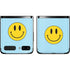 Blue Happy Face Galaxy Z Flip Skin