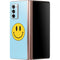Blue Happy Face Galaxy Z Fold2 5G Skin