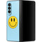Blue Happy Face Galaxy Z Fold3 5G Skin