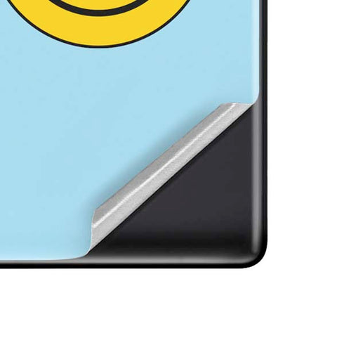 Blue Happy Face Google Pixel 6 Skin