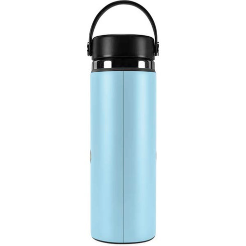 Blue Happy Face Hydro Flask 20oz Wide Mouth Skin