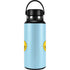 Blue Happy Face Hydro Flask 32oz Wide Mouth Skin
