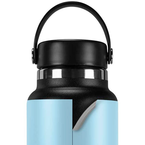 Blue Happy Face Hydro Flask 32oz Wide Mouth Skin