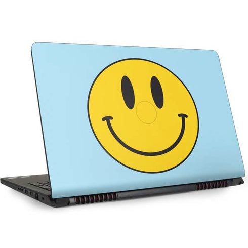 Blue Happy Face Dell Inspiron Skin
