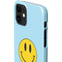 Blue Happy Face iPhone 12 Mini Lite Case