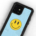 Blue Happy Face iPhone 12 Mini Waterproof Case