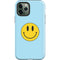 Blue Happy Face iPhone 12 Pro Impact Case