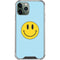 Blue Happy Face iPhone 12 Pro Max Clear Case