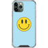 Blue Happy Face iPhone 12 Pro Max Clear Case