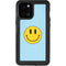 Blue Happy Face iPhone 12 Pro Max Waterproof Case