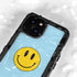 Blue Happy Face iPhone 13 Mini Waterproof Case