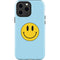 Blue Happy Face iPhone 13 Pro Max Impact Case