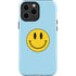 Blue Happy Face iPhone 13 Pro Max Impact Case