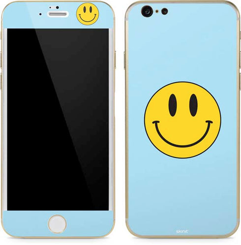 Blue Happy Face iPhone 6/6s Skin