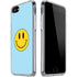 Blue Happy Face iPhone SE (2nd & 3rd Gen) Clear Case