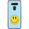 Blue Happy Face LG K51/Q51 Clear Case
