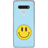 Blue Happy Face LG Stylo 6 Clear Case