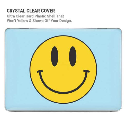 Blue Happy Face MacBook Air 13in M1 (2021) Case plus Skin