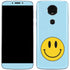 Blue Happy Face Moto E5 Plus Skin