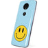 Blue Happy Face Moto E5 Plus Skin