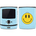 Blue Happy Face Motorola RAZR Skin