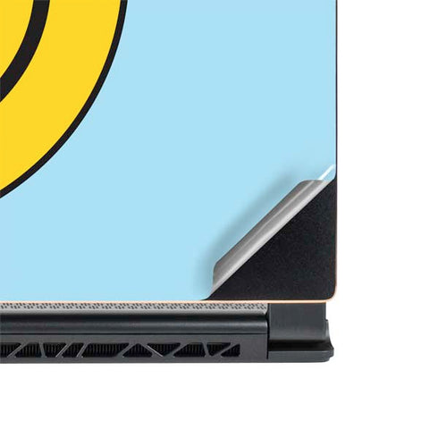 Blue Happy Face MSI GS65 Stealth Laptop Skin