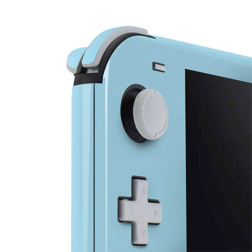 Blue Happy Face Nintendo Switch Lite Skin